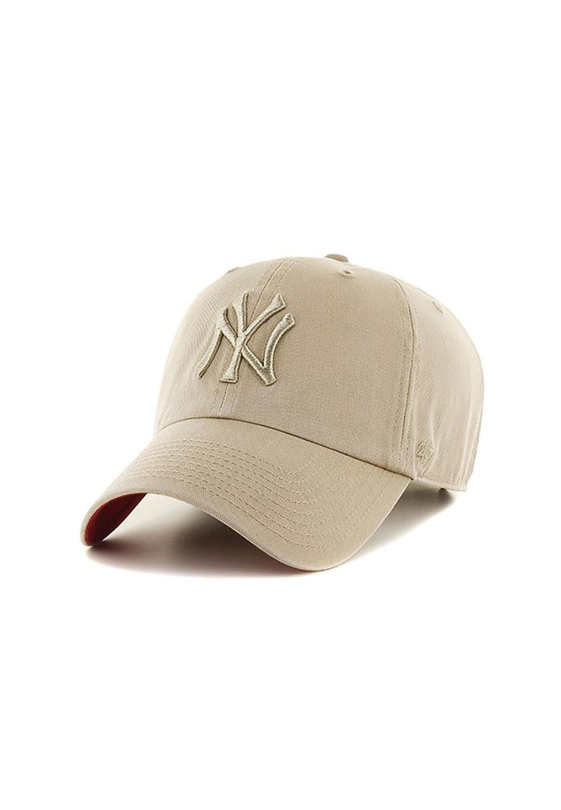 47 '47 New York Yankees Clean Up MLB Strapback Hat Cap Khaki - Image 1